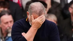 Ange Postecoglou sacked just minutes after Chelsea beat Nottingham Forest