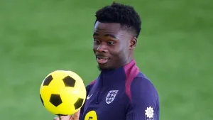 Bukayo Saka believes England and Arsenal double is possible in 2026