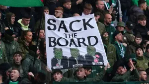 Celtic fan groups to continue campaign against board after Brendan Rodgers’ exit