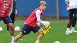 Connor Barron says Rangers need to respond against Kilmarnock after their Europa League defeat (Steve Welsh/PA)