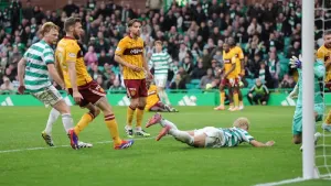 Daezen Maeda leaves it late as Celtic end Motherwell’s 14-match unbeaten run