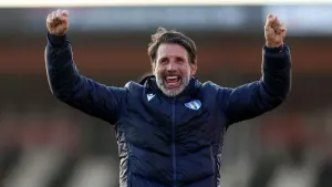 Danny Cowley hails ‘terrific’ Colchester performance in win at Grimsby