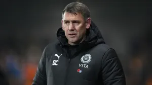 Dave Challinor refuses to get carried away after Stockport go top of League One