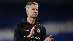 David Hughes hails players as Newport sweep aside fellow strugglers Harrogate