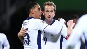 Harry Kane double leads England to World Cup with rout of Latvia