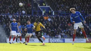 Hayden Matthews own goal gives Stoke victory at Portsmouth