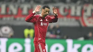 Hugo Ekitike nets on Eintracht Frankfurt return as Liverpool clinch comeback win