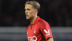 Jesper Karlsson at double as Aberdeen hammer Dundee for first Premiership win