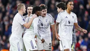 Liverpool v Man Utd: Late Harry Maguire header seals late Anfield win for United