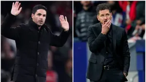 Mikel Arteta admits he looks up to Diego Simeone as Arsenal host Atletico Madrid