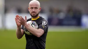 Paddy Madden hat-trick helps Accrington to win over 10-man Swindon