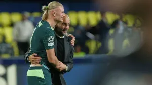 Pep Guardiola happy as Man City give Erling Haaland some goal support