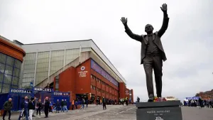 Rangers condemn ‘shameful’ fire attack on statue of former manager Walter Smith