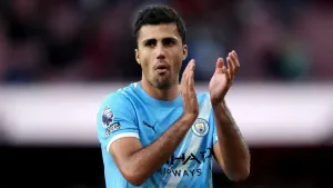 Rodri needs time to get back to his best, says Man City boss Pep Guardiola