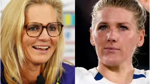 Sarina Wiegman: I’ll always be ‘grateful’ to England retiree Millie Bright