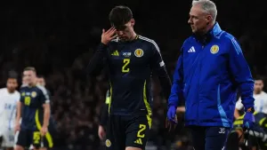 Scotland boss Steve Clarke gives optimistic update on Aaron Hickey’s injury