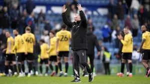 Stoke’s character in win at Portsmouth impresses boss Mark Robins