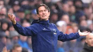 Thomas Frank on the defensive as Tottenham slip to another home defeat