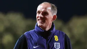 Thomas Tuchel laughs off ‘sing when we want’ chants as England reach World Cup