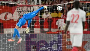 Tottenham escape Monaco with a point thanks to Guglielmo Vicario heroics