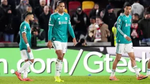 Liverpool slipped to a fourth straight league defeat at the weekend (John Walton/PA)