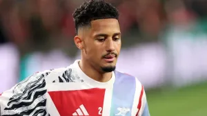 William Saliba and Gabriel Martinelli to miss Arsenal’s Carabao Cup tie