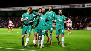 Alassana Jatta and Tyrese Hall on target as Notts County move to up third