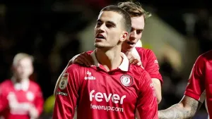 Anis Mehmeti scores as Bristol City beat struggling Portsmouth