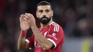 Arne Slot salutes Mohamed Salah after scoring 250th Liverpool goal