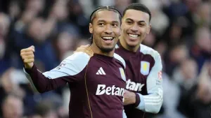 Boubacar Kamara’s stunning strike earns Aston Villa victory against Wolves