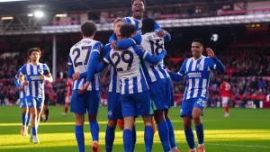 Brighton avenge February Forest thrashing with convincing victory at City Ground