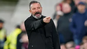 Derek McInnes admits leaders Hearts ‘weren’t good enough’ in Dundee United draw