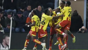 Edo Kayembe scores late double as Watford comeback stuns Derby