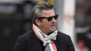 Joey Barton arriving at Liverpool Crown Court (Peter Byrne/PA)