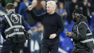 Everton boss David Moyes praises striker Thierno Barry after beating Fulham