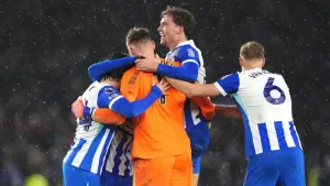 Fabian Hurzeler always confident Bart Verbruggen would emerge Brighton hero