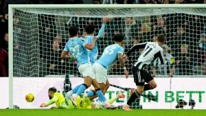 Harvey Barnes bags brace as Newcastle beat Manchester City in thriller