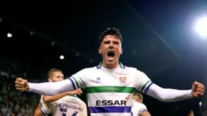 Hawkes’ double for Oldham proves a nightmare start for Newport’s new manager