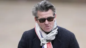 Ex-footballer Joey Barton, 43, denies sending grossly offensive tweets with intent to cause distress or anxiety (Peter Byrne