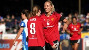 Man Utd see off Brighton to maintain unbeaten start to WSL season
