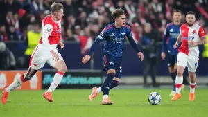 Max Dowman makes Champions League history after coming off bench for Arsenal