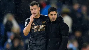 Mikel Arteta backs former Arsenal captain Granit Xhaka to become a ‘great coach’