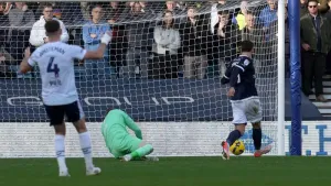 Millwall hit back to draw at home to Preston after Daniel Iversen error
