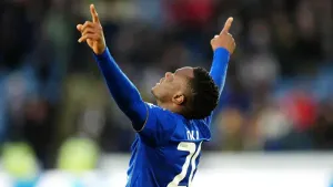 Patson Daka ends near year-long goal drought as Leicester beat Stoke
