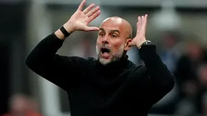 Pep Guardiola ’embarrassed and ashamed’ of cameraman confrontation at Newcastle