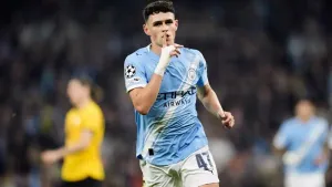 Phil Foden scores twice as Man City beat Borussia Dortmund in Champions League