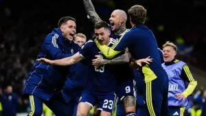 Scotland finish with a flourish against Denmark to end 28-year World Cup wait