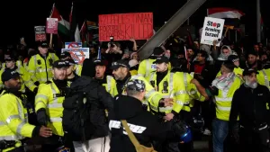 Six arrests made before Aston Villa face Maccabi Tel Aviv amid demonstrations