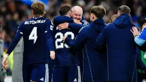 Steve Clarke thrilled to guide Scotland to first men’s World Cup since 1998