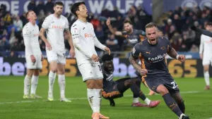 Vitor Matos reign at Swansea starts with defeat to Derby